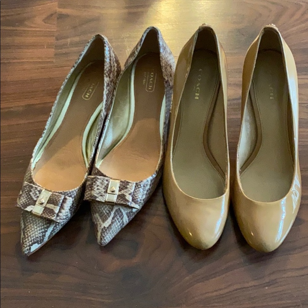 Coach heels